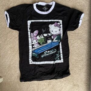 Universal Studios Hello Kitty Fast and Furious Graphic T-Shirt